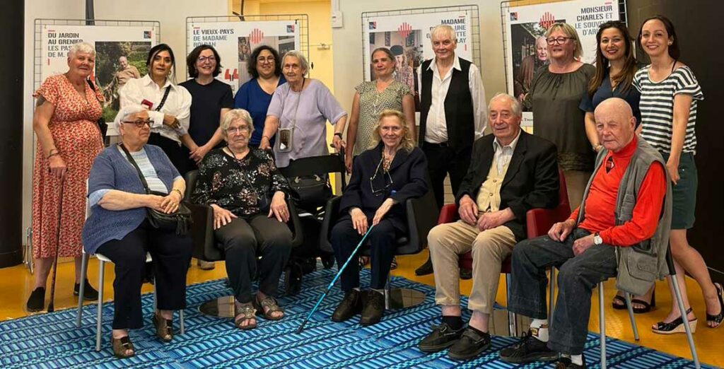 Les participants du podcast Le reste de son page à Tremblay-en-France